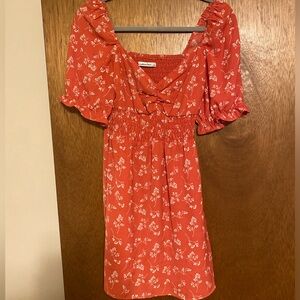 Abercrombie & Fitch Smocked Back Dress